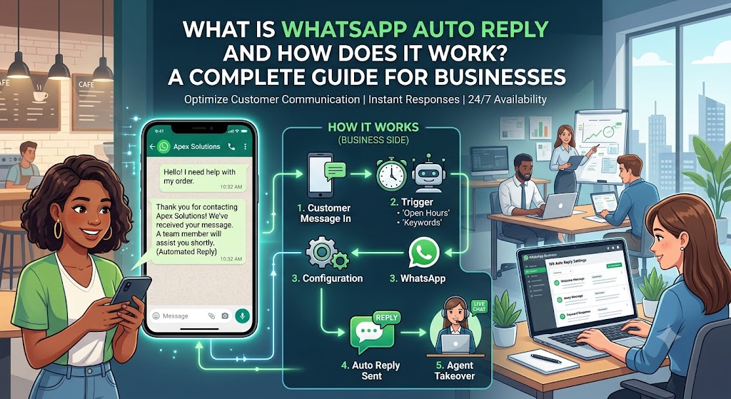 What Is WhatsApp Auto Reply and How Does It Work? A Complete Guide for Businesses